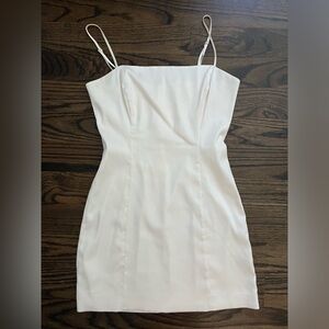 Aritzia Sunday Best Shimmer Satin Dress